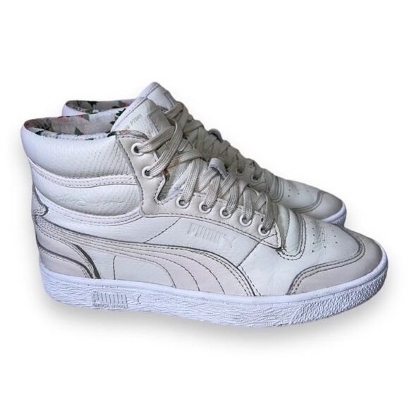 Puma  x Tabitha Simmons Ralph Simpson Leather Pastel Parchment Women's 8 - Picture 4 of 11